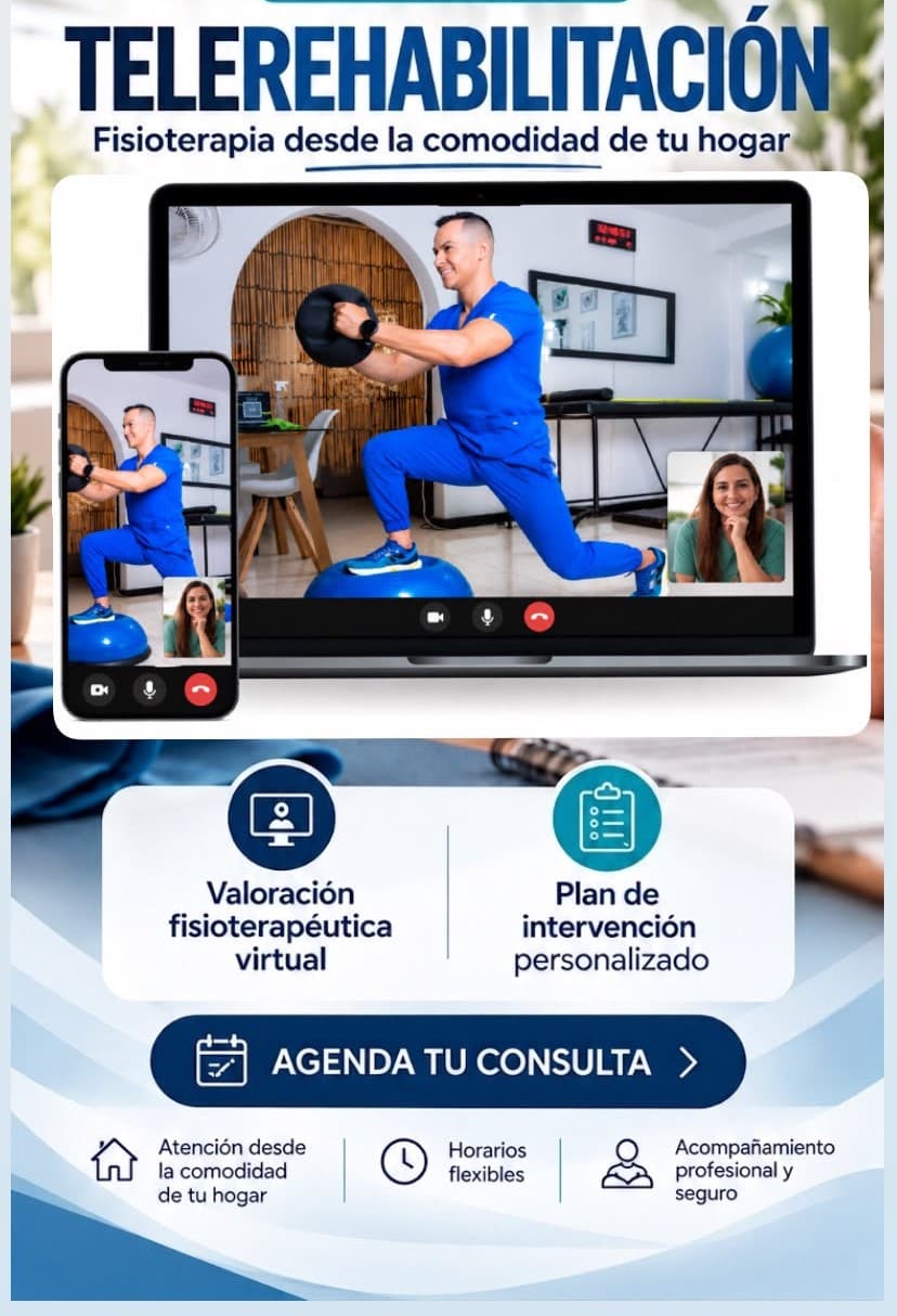 Servicio de telerehabilitación de FISIOMENS